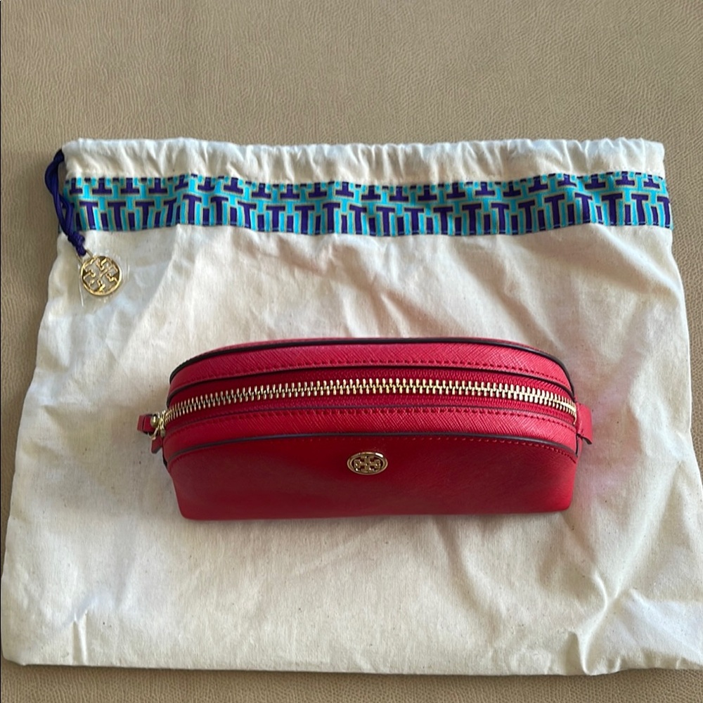 Tory Burch Red Leather Women's Bag - Picture 3 of 9